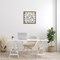Stupell Industries Abstract Rustic Mosaic Circle Framed Floater Canvas Wall Art